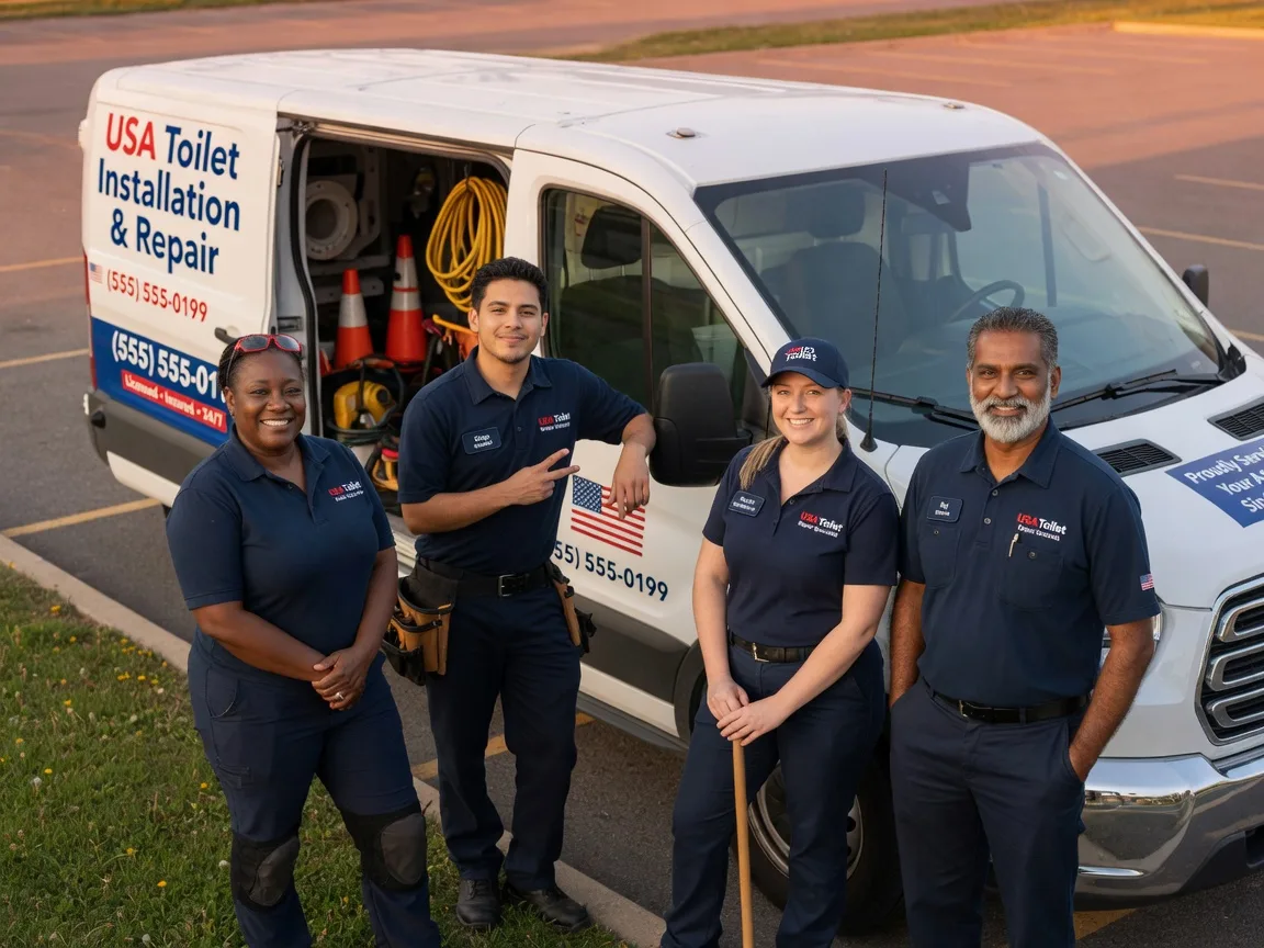 Toilet Installation company in Shawnee On Delaware, PA